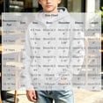 thumbnail image 4 of 1-13Y Kids Zip Up Hoodies Solid Color Long Sleeve Hoodie Jacket for Boys and Girls Loose Comfy Casual Hooded Sweatshirt with Pocket, 4 of 10