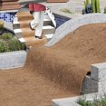 thumbnail image 4 of Dsseng Fiber Tree Ring Mulch Disc Mat Wee’d Protector Mat Winter Prote‘ction Bucket Cover with Multiple Types Garden Plant Daily Use, 4 of 9