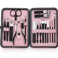 thumbnail image 3 of Kit de cortaúñas profesional Herramienta de cuidado de pedicura - Kit de aseo de acero inoxidable Viaje o hogar Adepaton  Accesorios para Manicure y Pedicure, 3 of 5