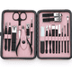 thumbnail image 3 of Kit de cortaúñas profesional, herramientas para el cuidado de la pedicura, kit de aseo de acero inoxidable para viaje o hogar, 3 of 5