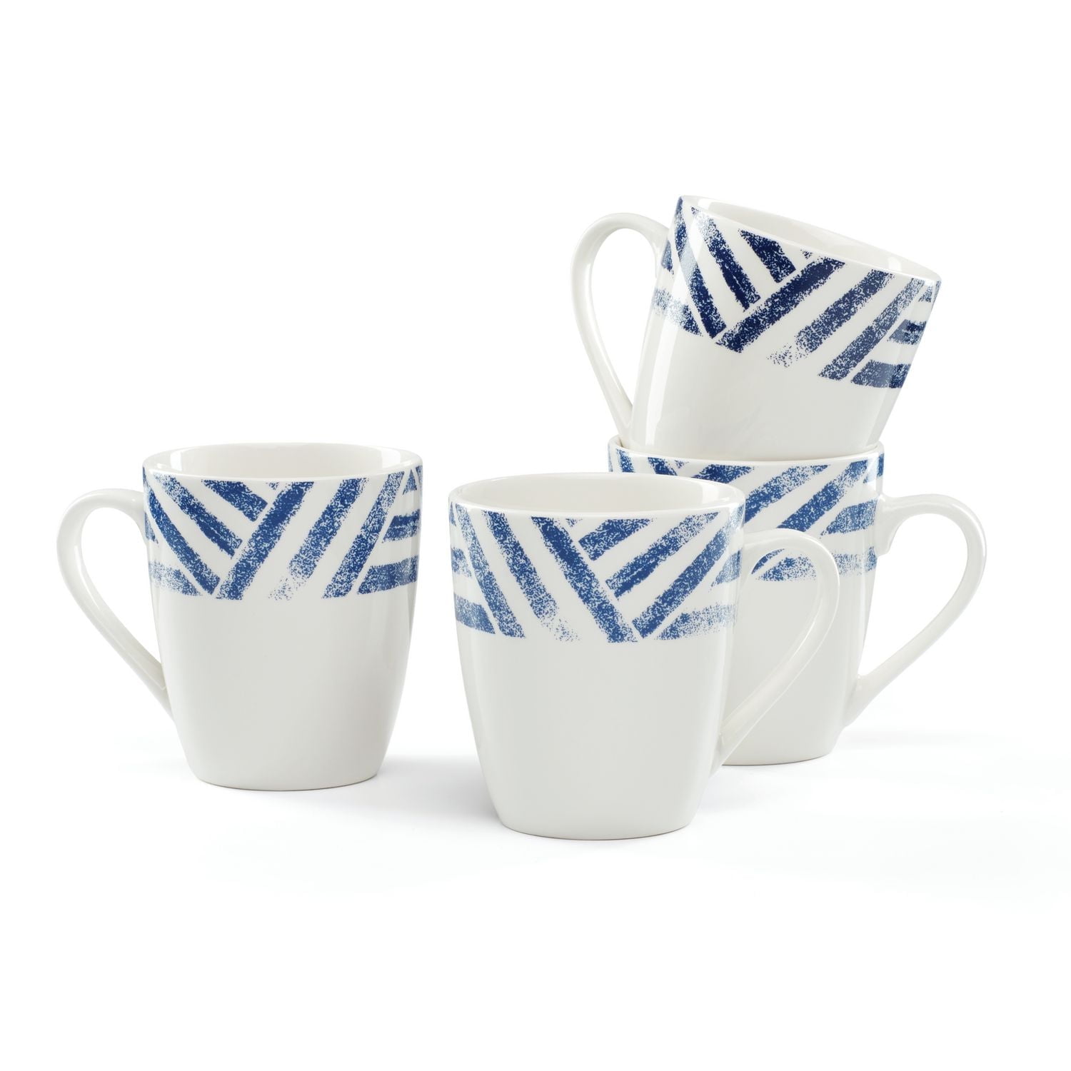 Oneida 365 Harbour White & Indigo Mug