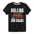 thumbnail image 3 of Hot Wheels - Rolling Into 2nd Grade - Youth Short Sleeve Graphic T-Shirt, 3 of 5