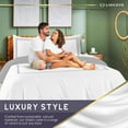 thumbnail image 5 of Lincove Luxury Duvet Cover Set Latina Collection- 100% Ultra Soft Cotton Sateen - Twin, 5 of 8