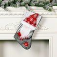 thumbnail image 2 of Coofit Christmas Stocking Gnome Decorative Festive Holiday Stocking Xmas Hanging Sock, 2 of 10