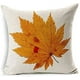 thumbnail image 5 of Decoración de otoño Hojas de lino de algodón, Decoraciones de otoño de hoja de arce Cush, 5 of 5