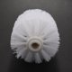 thumbnail image 5 of Accesorios de Baño de Repuesto de Repuesto Cepillos de Limpieza de Inodoro de Plástico Liso Porta Cabezales Blanco (6X Cabezas Blancas), 5 of 5