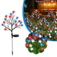 thumbnail image 4 of KUKIDSVO 16 Inch Flat Patriotic Star Stake Lights,Red White Blue Tree Lights,4th of July Decor for Outdoor Garden Lawn(C), 4 of 6