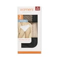 thumbnail image 2 of Warners® Blissful Benefits Dig-Free Comfort Waistband with Lace Microfiber Hi-Cut 3-Pack WRW251HC10W, 2 of 5
