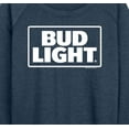 thumbnail image 3 of Bud Light - Logo - Women's French Terry Long Sleeve Shirt, 3 of 5