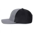 thumbnail image 5 of Blank and Custom Outdoor Cap OC771PF Low Pro Ladies Trucker, Soft Snap Closure-Charcoal/Black, 5 of 8