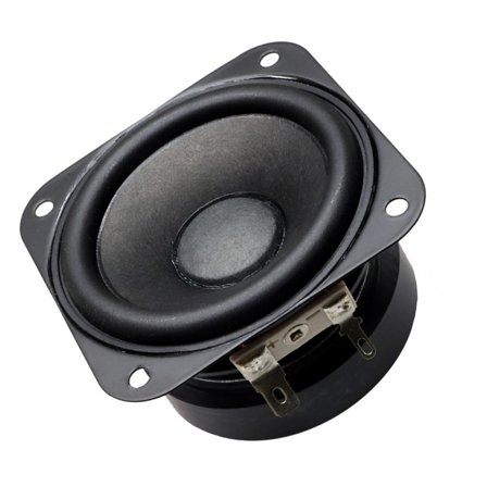 Yammee 70mm Bass Speaker 2.75inch 15W 4Ohm Stereo Woofer Loudspeaker for DIY Projects