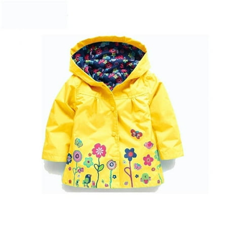 

Hunpta Girls Clothes Jacket Kids Raincoat Coat Outerwear Children Clothing Jacket