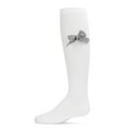 thumbnail image 3 of MeMoi Herringbone Thin Ribbed Knee High - Girls - Female, 8, White, 3 of 4