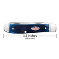 thumbnail image 2 of Case Navy Blue Bone Barnboard - Acc Knives  - 10777, 2 of 7