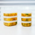 thumbnail image 6 of 4Pcs 100ML Small Round Deli / Soup Plastic Container Lid Juice Reusable Storage, 6 of 13