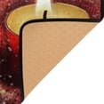 thumbnail image 4 of Non-Slip Area Rug 31"x20" Indoor Washable Floor Mats Carpet Printed for Living Room, Bedroom, Home Decor Christmas Candles, 4 of 7