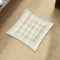thumbnail image 5 of Taotanxi Chair Cushions for Dining Chairs with Ties, Indoor Non-Slip Kitchen Chair Pad and Dining Room Seat Cushion Mat for Office Living Room Outdoor 17.7" - Ivory, 5 of 6