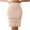 Beige, variant on Kaemgyyd Half s for Women Underskirt Dress Cute Lace Trim Knee Length Midi Skirt Elastic Waist Bodycon Pencil Dress