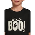 thumbnail image 4 of Wonder Nation Boys Short Sleeve Halloween Graphic T-Shirt, Sizes 4-18 & Husky, 4 of 5