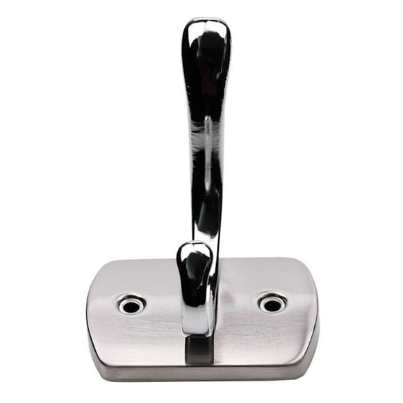 Perchero Baño Flowell Metal Plata 10X8X8Cm