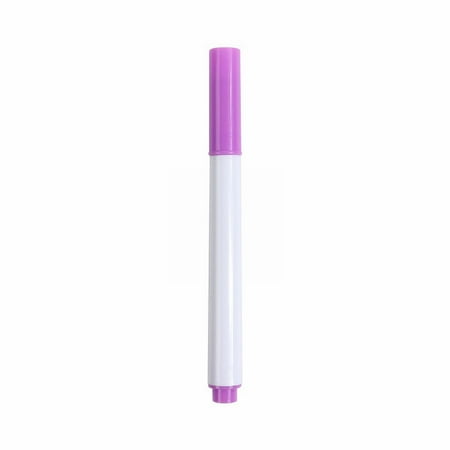 Small Liquid Erasable Chalk Markers Pens - 12 Colors Washable & Wet Erase Neon Colors Makers for Blackboard Chalkboard Signs Glass Window Graduation Celebration(Purple 4.1x0.9 )