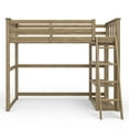 Better Homes and Gardens Kane Twin Loft Bed, Natural