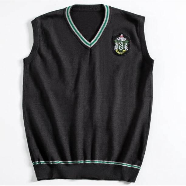 Suéter con cuello en V de la serie Harry, ropa Unisex de Gryffindor Hufflepuff, uniforme, suéter de manga larga, Tops de Cosplay, 2022