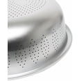 thumbnail image 2 of TrueCraftware- 28 qt. Aluminum Colander 17-1/2" x 5" with tapered edge- Kitchen Strainer Sieve Wash Vegetables and Fruits Spaghetti Noodles Salads Drain Cooked Pasta Home Kitchen Essential, 2 of 6