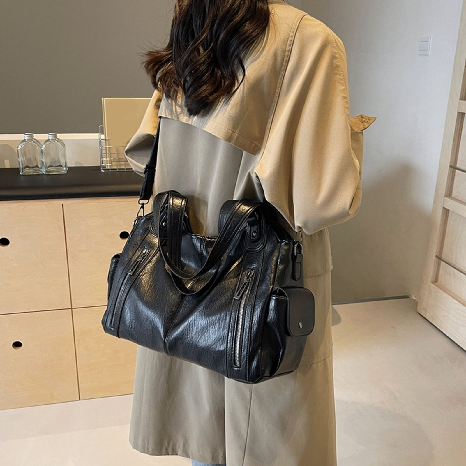 Modisza Tote Bag for Women Shoulder Hobo Bags Large Purse and Handbags with Adjustable Shoulder Strap