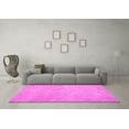 thumbnail image 3 of Ahgly Company Indoor Square Abstract Pink Contemporary Area Rugs, 8' Square, 3 of 4