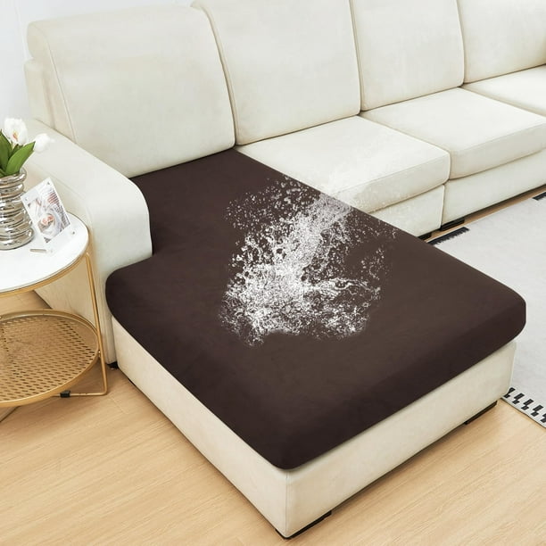Funda de cojín de sofá de terciopelo impermeable NAISI Furniture Cover