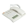 thumbnail image 1 of Desktop Telephone, Big Oval Button Skid  Landline Phone  For Britain For The Elderly For Hotel White, 1 of 8