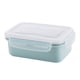 thumbnail image 1 of Refrigerador de plástico de almacenamiento Crisper Snack Tarro de almacenamiento de cereales Tarro de cocina hermético almuerzo de almacenamiento de alimentos, 1 of 3