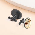 thumbnail image 6 of Deer Stylish Men's Cufflinks for Formal Attire, Made of Stainless Steel, Ideal for Business Meetings, 6 of 6