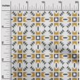 thumbnail image 1 of oneOone Cotton Poplin Fabric Geometric Ikat Decor Fabric Printed BTY 42 Inch Wide, 1 of 4