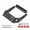 Black Red, variant on M Buder Universal Aluminum Handle Bar Rear Bracket for Electric Scooter Modified Accessories, Black (5.9 inches / 15 cm)