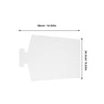 thumbnail image 2 of Mobutofu 50Pcs Cardboard Shirt Inserts Folding Forms Double Layer Whiteboard Paper for Home Use, 2 of 8