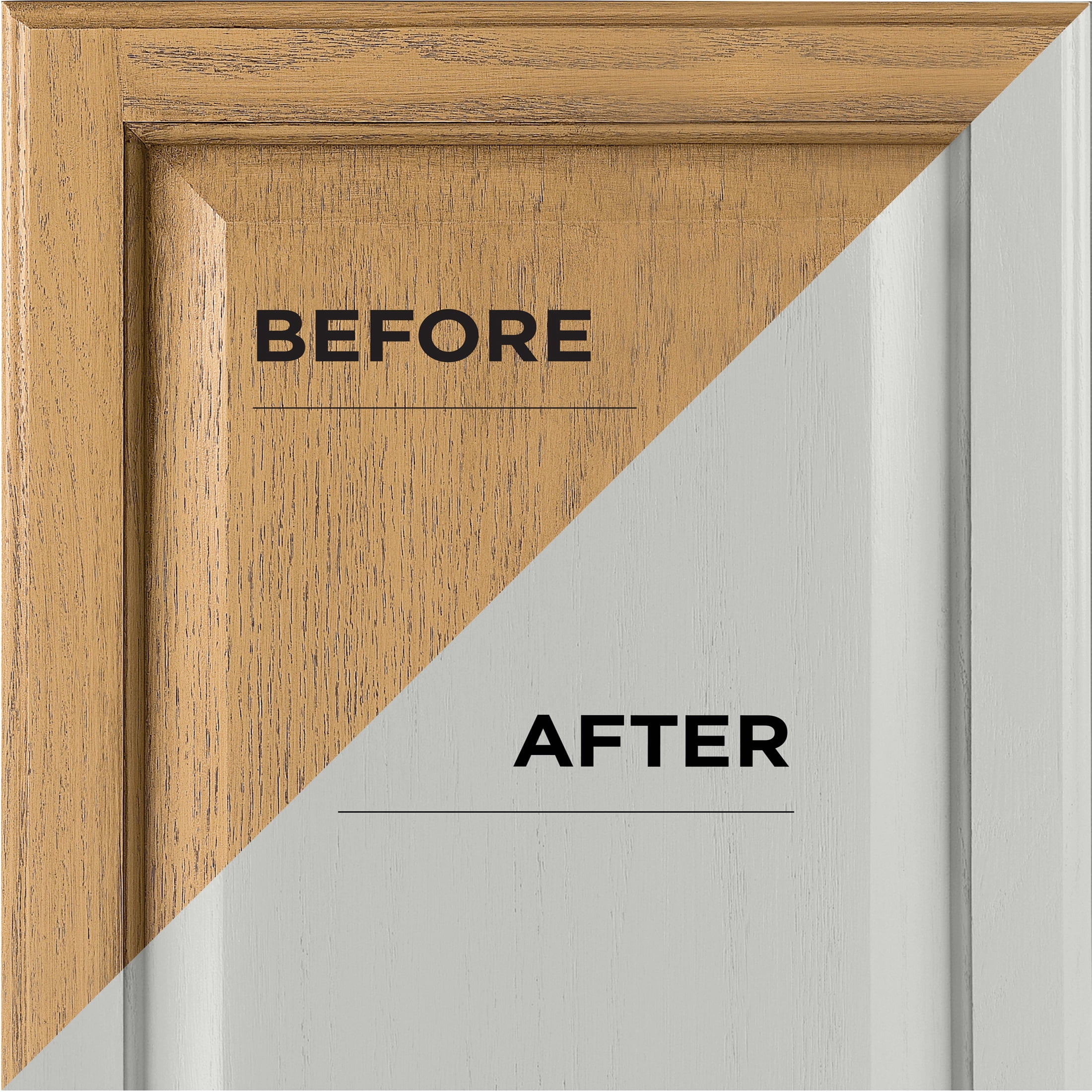 Iced Gray, Rust-Oleum Cabinet Transformations Satin Coating Kit-37467811T, Quart