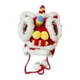 thumbnail image 2 of Xuanheng Animal Hat Embroidered Hat Hood Skiing Ear Protection Chinese Lion Dance Hat S, 2 of 8