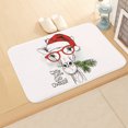 thumbnail image 3 of Christmas Bathroom Mat Non-slip Lovely Entry Door Mat Bath Mat for Home, 3 of 7