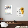 thumbnail image 4 of Mental Health Canvas Wall Art,Grounding Technique Motivational Quote Artwork Painting Prints Poster Ready to Hang for Counselor Therapy Office School Wall Decor Treatment Decor,12x15 Inch, 4 of 6