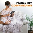 thumbnail image 2 of Cheer Collection Soft and Furry Long Shaggy Hair Throw Blanket, 2 of 5