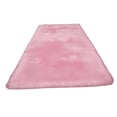 thumbnail image 3 of Alfombras De Mullidas Alfombra Peluda Para Dormitorio Alfombras De Guardería De Lana Artificial Alfombra De Piel Para Habitación De rosa 60x150cm Soledad Alfombra suave rectangular, 3 of 9