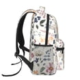 thumbnail image 3 of Disketp Watercolor Floral Mochila Estampada para Hombre y Mujer – Mochila Ligera Clásica con Múltiples Bolsillos para Universidad, Trabajo y Viajes-One Size, 3 of 5