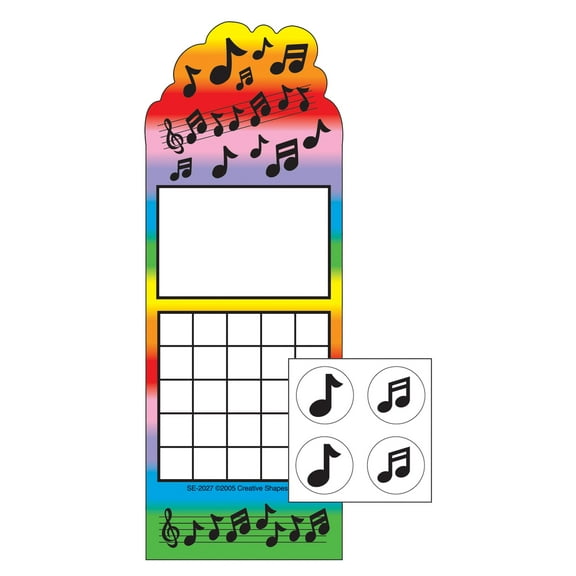 SHAPES ETC. Incentive Sticker Set - Music