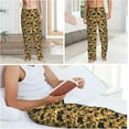 thumbnail image 6 of PISONIC Funny Mens Pajama Pants Lounge Men's Pajama Bottoms Soft Sleep Pants With Pockets Drawstring, 6 of 7