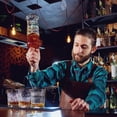 thumbnail image 3 of Toystoory Coctelera Kit de barman 10 piezas Colador de cóctel de acero inoxidable Cuchara de hielo Soporte de Vertedores Bar Herramientas, 3 of 6