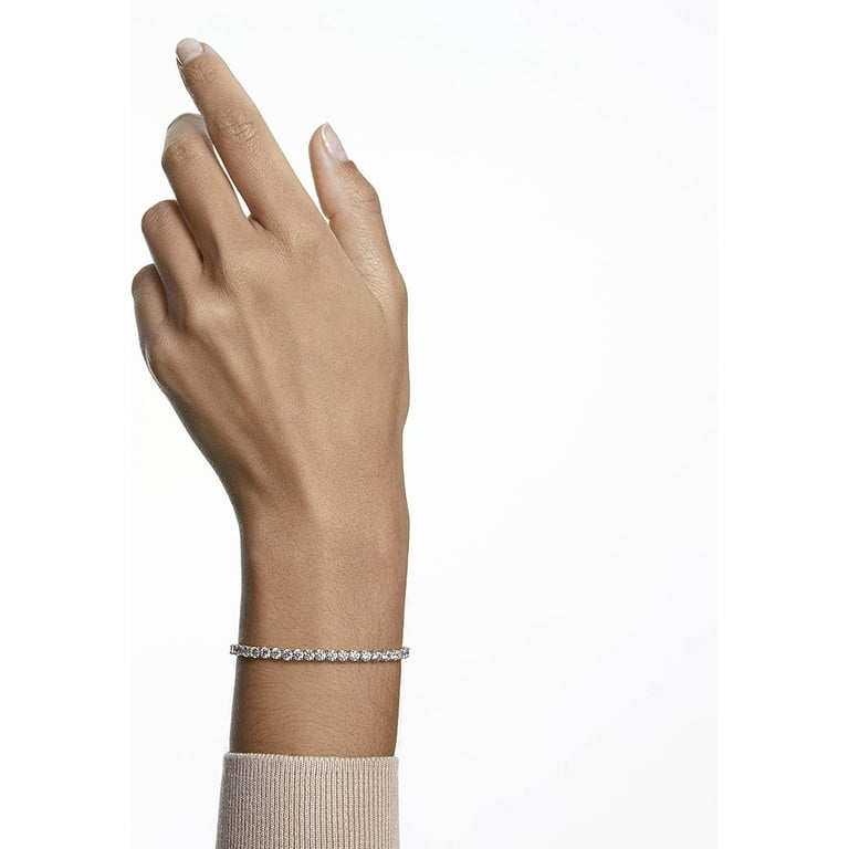 Swarovski Jewelry - Gold-Tone Plated Tennis Deluxe Bracelet