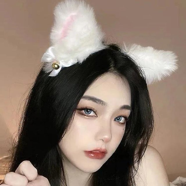 4 Uds. Conjunto de ropa para el pelo con orejas de gato, conjunto de guantes de garra, disfraz de Cosplay de Anime para niñas XianweiShao 8390614511118