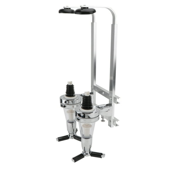 WORGEOUS  2 Bottle Beverage Dispenser with Spigot Wine Wall Mounted Alcohol